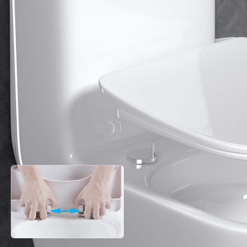 Contemporary White Ceramic Toilet Bowl Floor Mounted Urine Toilet for Washroom Clearhalo 'Bathroom Remodel & Bathroom Fixtures' 'Home Improvement' 'home_improvement' 'home_improvement_toilets' 'Toilets & Bidets' 'Toilets' 7307200