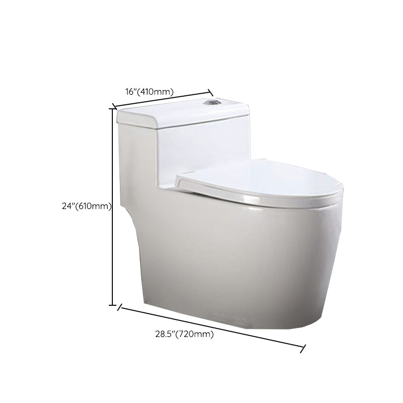Contemporary White Ceramic Toilet Bowl Floor Mounted Urine Toilet for Washroom Clearhalo 'Bathroom Remodel & Bathroom Fixtures' 'Home Improvement' 'home_improvement' 'home_improvement_toilets' 'Toilets & Bidets' 'Toilets' 7307204