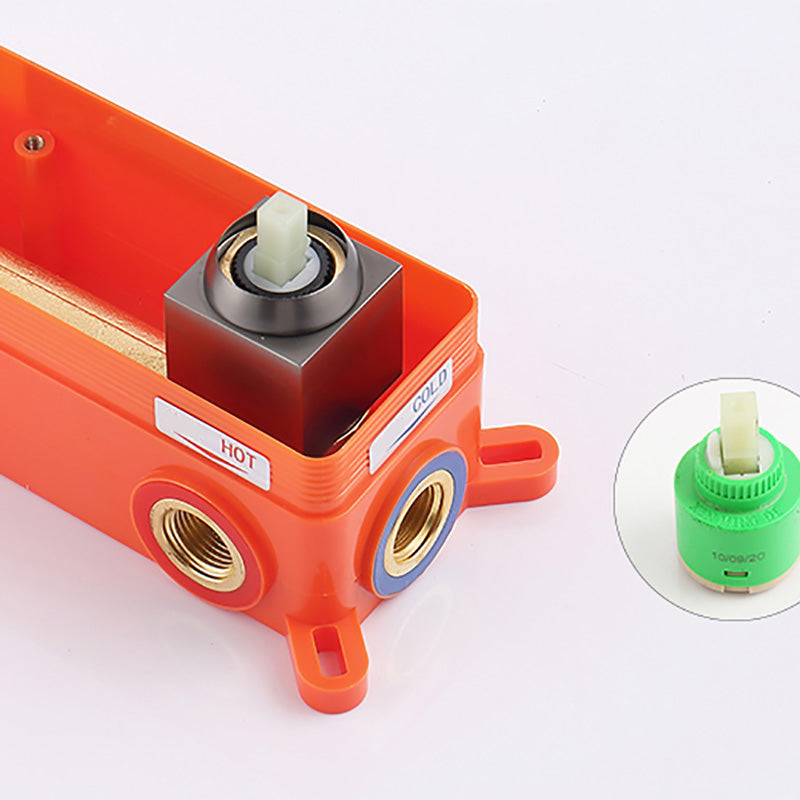 Wall Mounted Bathroom Faucet Low Arc Lever Handle 2 Hole Faucets Clearhalo 'Bathroom Remodel & Bathroom Fixtures' 'Bathroom Sink Faucets' 'Bathroom Sinks & Faucet Components' 'bathroom_sink_faucets' 'Home Improvement' 'home_improvement' 'home_improvement_bathroom_sink_faucets' 7308485