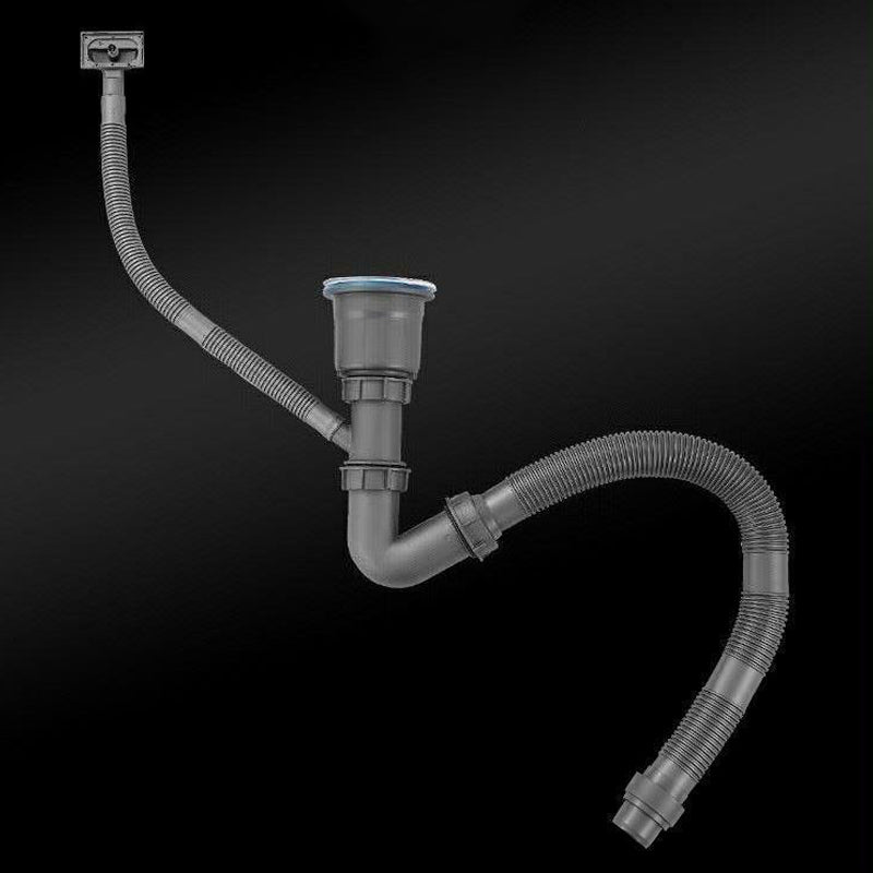 Modern Style Kitchen Sink Stainless Steel Soundproof Kitchen Sink with Basket Strainer Clearhalo 'Home Improvement' 'home_improvement' 'home_improvement_kitchen_sinks' 'Kitchen Remodel & Kitchen Fixtures' 'Kitchen Sinks & Faucet Components' 'Kitchen Sinks' 'kitchen_sinks' 7308548