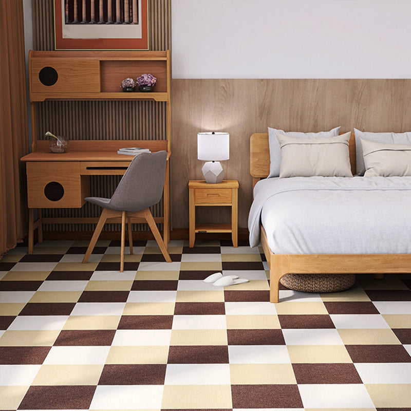 Home Carpet Tiles Color Block Stain Resistant Level Loop Carpet Tiles Clearhalo 'Carpet Tiles & Carpet Squares' 'carpet_tiles_carpet_squares' 'Flooring 'Home Improvement' 'home_improvement' 'home_improvement_carpet_tiles_carpet_squares' Walls and Ceiling' 7308973