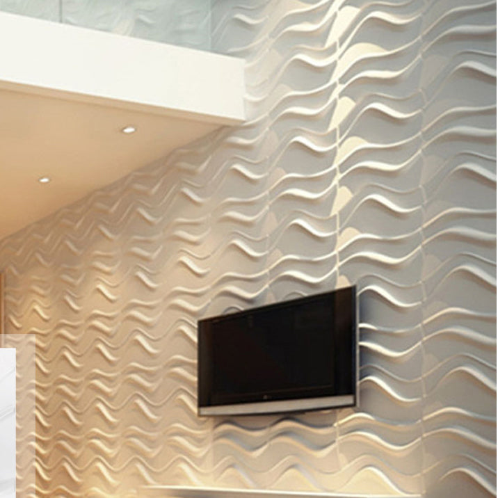 Modern Wall Paneling 3D Print Waterproof Peel and Stick Wall Panel 10-Piece Set Clearhalo 'Flooring 'Home Improvement' 'home_improvement' 'home_improvement_wall_paneling' 'Wall Paneling' 'wall_paneling' 'Walls & Ceilings' Walls and Ceiling' 7309008