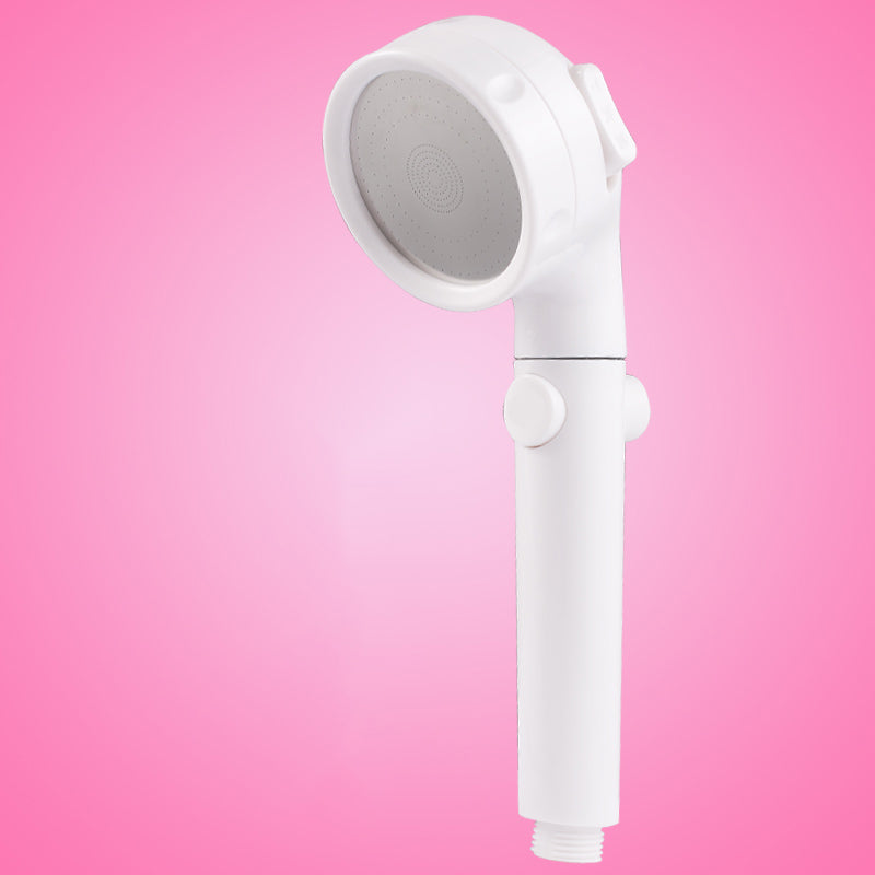 Modern Shower Head Combo Metal Handheld Shower Head for Bathroom White Hand Shower Hose not included Clearhalo 'Bathroom Remodel & Bathroom Fixtures' 'Home Improvement' 'home_improvement' 'home_improvement_shower_heads' 'Shower Heads' 'shower_heads' 'Showers & Bathtubs Plumbing' 'Showers & Bathtubs' 7309035