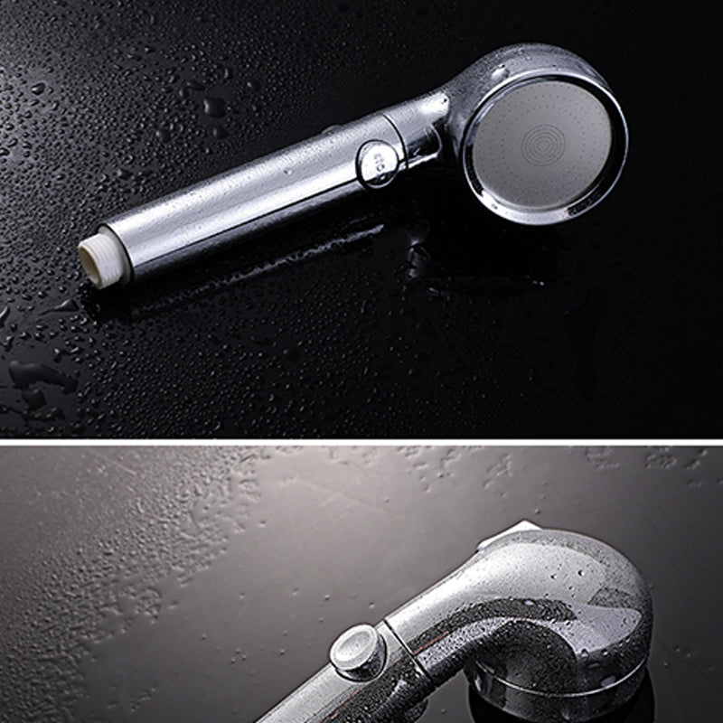 Modern Shower Head Combo Metal Handheld Shower Head for Bathroom Clearhalo 'Bathroom Remodel & Bathroom Fixtures' 'Home Improvement' 'home_improvement' 'home_improvement_shower_heads' 'Shower Heads' 'shower_heads' 'Showers & Bathtubs Plumbing' 'Showers & Bathtubs' 7309048