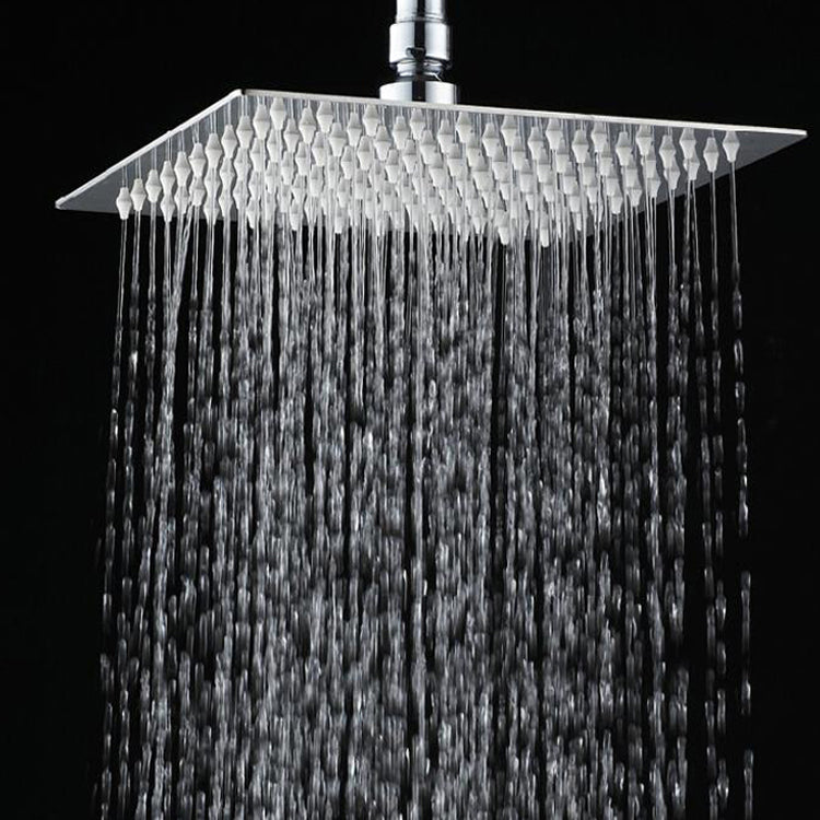 Large Shower Head 304 Stainless Steel Standard Spray Pattern Fixed Shower Head Clearhalo 'Bathroom Remodel & Bathroom Fixtures' 'Home Improvement' 'home_improvement' 'home_improvement_shower_heads' 'Shower Heads' 'shower_heads' 'Showers & Bathtubs Plumbing' 'Showers & Bathtubs' 7310941