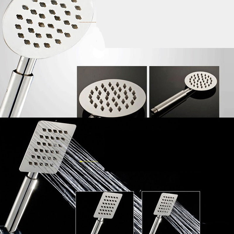 Large Shower Head 304 Stainless Steel Standard Spray Pattern Fixed Shower Head Clearhalo 'Bathroom Remodel & Bathroom Fixtures' 'Home Improvement' 'home_improvement' 'home_improvement_shower_heads' 'Shower Heads' 'shower_heads' 'Showers & Bathtubs Plumbing' 'Showers & Bathtubs' 7310957