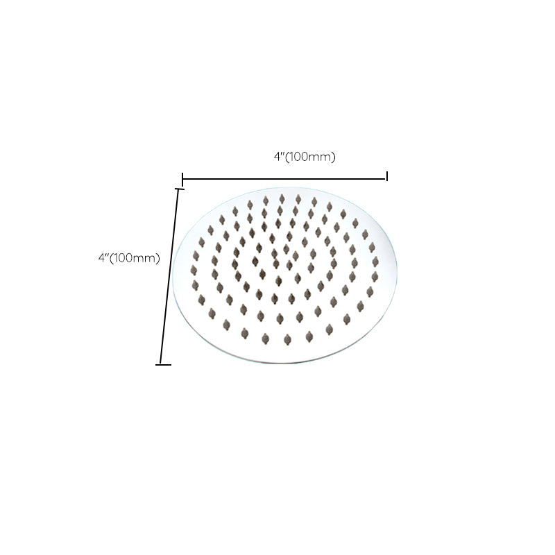 Large Shower Head 304 Stainless Steel Standard Spray Pattern Fixed Shower Head Clearhalo 'Bathroom Remodel & Bathroom Fixtures' 'Home Improvement' 'home_improvement' 'home_improvement_shower_heads' 'Shower Heads' 'shower_heads' 'Showers & Bathtubs Plumbing' 'Showers & Bathtubs' 7310960