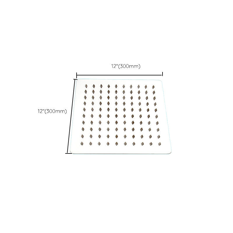 Large Shower Head 304 Stainless Steel Standard Spray Pattern Fixed Shower Head Clearhalo 'Bathroom Remodel & Bathroom Fixtures' 'Home Improvement' 'home_improvement' 'home_improvement_shower_heads' 'Shower Heads' 'shower_heads' 'Showers & Bathtubs Plumbing' 'Showers & Bathtubs' 7310968