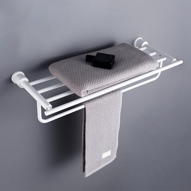 Contemporary White Bathroom Accessory As Individual Or As a Set Clearhalo 'Bathroom Hardware Sets' 'Bathroom Hardware' 'Bathroom Remodel & Bathroom Fixtures' 'bathroom_hardware_sets' 'Home Improvement' 'home_improvement' 'home_improvement_bathroom_hardware_sets' 7311661