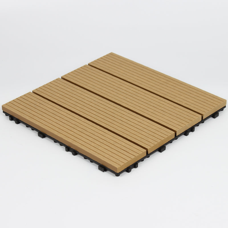 Wooden Deck Plank Outdoor Slip Resistant Embossed Floor Board Clearhalo 'Home Improvement' 'home_improvement' 'home_improvement_outdoor_deck_tiles_planks' 'Outdoor Deck Tiles & Planks' 'Outdoor Flooring & Tile' 'Outdoor Remodel' 'outdoor_deck_tiles_planks' 7312318