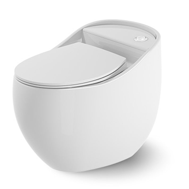 Contemporary Siphon Jet Toilet Bowl Floor Mount Urine Toilet for Washroom Bright White Toilet with Sprayer Clearhalo 'Bathroom Remodel & Bathroom Fixtures' 'Home Improvement' 'home_improvement' 'home_improvement_toilets' 'Toilets & Bidets' 'Toilets' 7312579