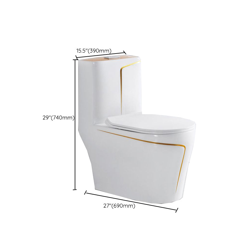 Traditional Ceramic Toilet Floor Mount Urine Toilet for Bathroom Clearhalo 'Bathroom Remodel & Bathroom Fixtures' 'Home Improvement' 'home_improvement' 'home_improvement_toilets' 'Toilets & Bidets' 'Toilets' 7312635