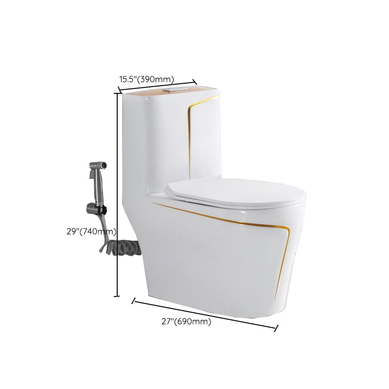 Traditional Ceramic Toilet Floor Mount Urine Toilet for Bathroom Clearhalo 'Bathroom Remodel & Bathroom Fixtures' 'Home Improvement' 'home_improvement' 'home_improvement_toilets' 'Toilets & Bidets' 'Toilets' 7312636