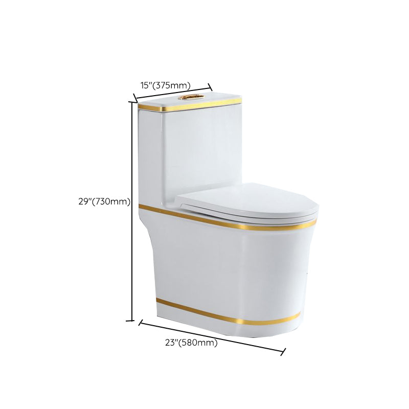 Traditional Ceramic Toilet Floor Mount Urine Toilet for Bathroom Clearhalo 'Bathroom Remodel & Bathroom Fixtures' 'Home Improvement' 'home_improvement' 'home_improvement_toilets' 'Toilets & Bidets' 'Toilets' 7312639