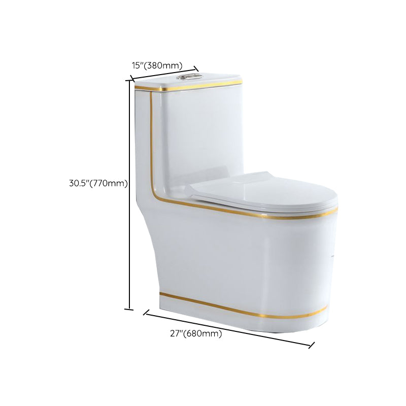 Traditional Ceramic Toilet Floor Mount Urine Toilet for Bathroom Clearhalo 'Bathroom Remodel & Bathroom Fixtures' 'Home Improvement' 'home_improvement' 'home_improvement_toilets' 'Toilets & Bidets' 'Toilets' 7312641