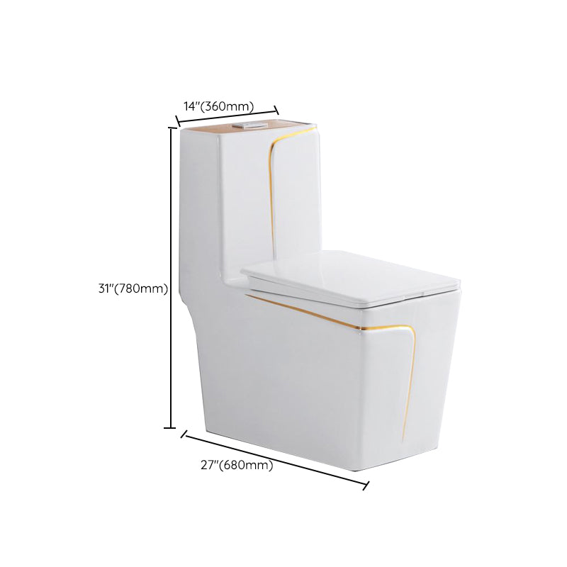 Traditional Ceramic Toilet Floor Mount Urine Toilet for Bathroom Clearhalo 'Bathroom Remodel & Bathroom Fixtures' 'Home Improvement' 'home_improvement' 'home_improvement_toilets' 'Toilets & Bidets' 'Toilets' 7312644