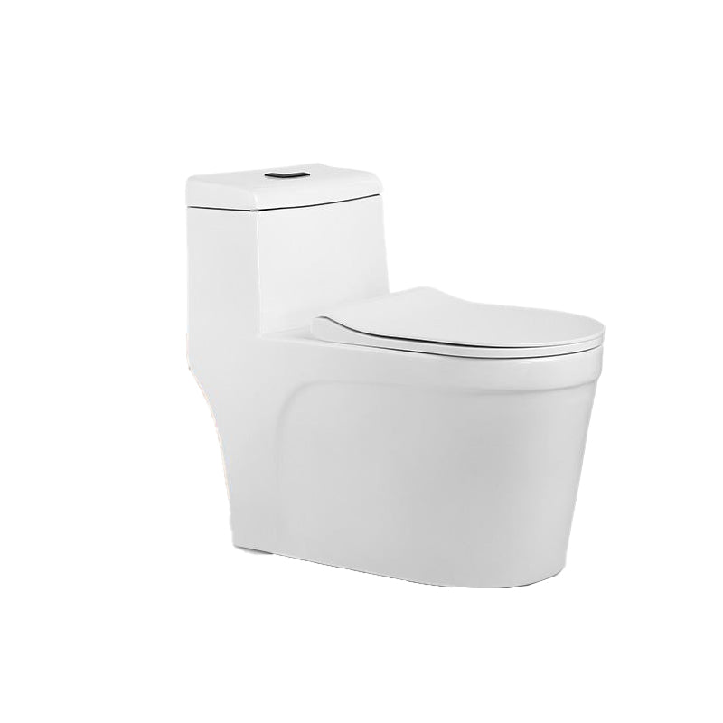 Traditional White Toilet Bowl Floor Mounted Urine Toilet for Bathroom 15"L x 28"W x 25"H White Clearhalo 'Bathroom Remodel & Bathroom Fixtures' 'Home Improvement' 'home_improvement' 'home_improvement_toilets' 'Toilets & Bidets' 'Toilets' 7312658