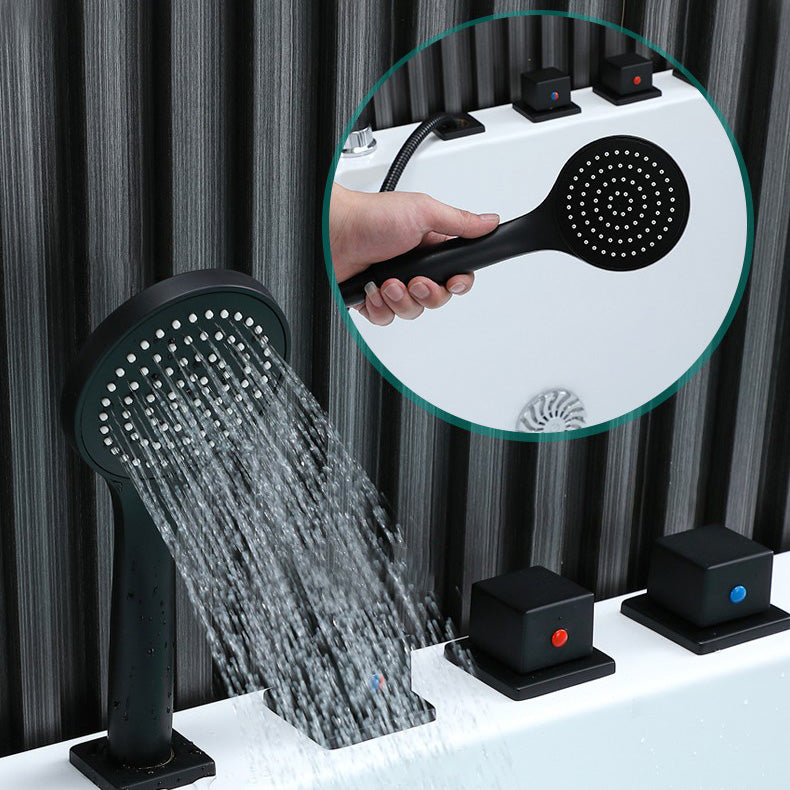 Acrylic Freestanding Bath White Soaking Rectangular Modern Bathtub Clearhalo 'Bathroom Remodel & Bathroom Fixtures' 'Bathtubs' 'Home Improvement' 'home_improvement' 'home_improvement_bathtubs' 'Showers & Bathtubs' 7312715