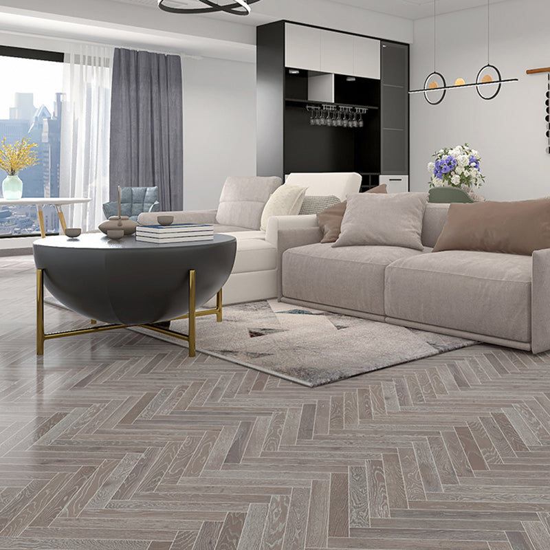 Modern Flooring Tiles Wire Brushed Solid Wood Parquet Floor Planks Clearhalo 'Flooring 'Hardwood Flooring' 'hardwood_flooring' 'Home Improvement' 'home_improvement' 'home_improvement_hardwood_flooring' Walls and Ceiling' 7313490