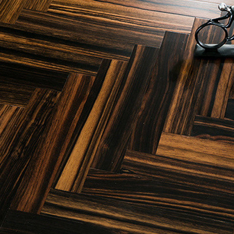 Contemporary Hardwood Deck Tiles Smooth Solid Wood Flooring Tiles Frost Black Herringbone Clearhalo 'Flooring 'Hardwood Flooring' 'hardwood_flooring' 'Home Improvement' 'home_improvement' 'home_improvement_hardwood_flooring' Walls and Ceiling' 7313530