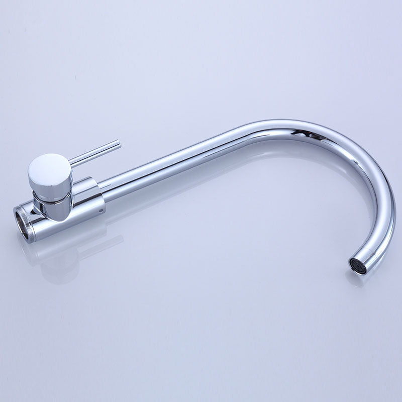 Contemporary Bathroom Faucet Floor Mounted Copper One Handle Freestanding Tub Filler Trim Clearhalo 'Bathroom Remodel & Bathroom Fixtures' 'Bathtub Faucets' 'bathtub_faucets' 'Home Improvement' 'home_improvement' 'home_improvement_bathtub_faucets' 7313896