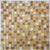 Glass Mosaic Tile Square Shape Wall Tile with Fade Resistant Ginger Clearhalo 'Floor Tiles & Wall Tiles' 'floor_tiles_wall_tiles' 'Flooring 'Home Improvement' 'home_improvement' 'home_improvement_floor_tiles_wall_tiles' Walls and Ceiling' 7313945