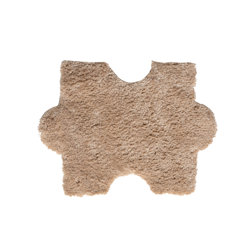 Modern Shag Carpet Tiles Puzzle Detail Color Block Indoor Carpet Tiles Camel Clearhalo 'Carpet Tiles & Carpet Squares' 'carpet_tiles_carpet_squares' 'Flooring 'Home Improvement' 'home_improvement' 'home_improvement_carpet_tiles_carpet_squares' Walls and Ceiling' 7314022