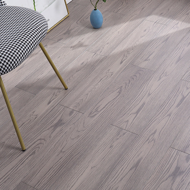 Traditional Side Trim Piece Solid Wood Click-Locking Wire Brushed Hardwood Deck Tiles Bright Grey Clearhalo 'Flooring 'Hardwood Flooring' 'hardwood_flooring' 'Home Improvement' 'home_improvement' 'home_improvement_hardwood_flooring' Walls and Ceiling' 7314058