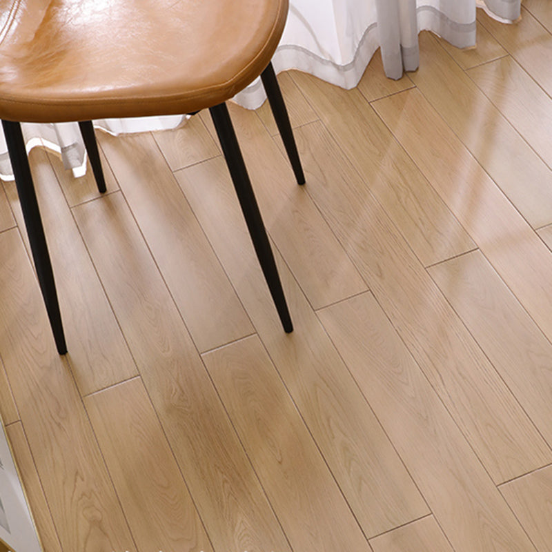 Traditional Side Trim Piece Solid Wood Click-Locking Wire Brushed Hardwood Deck Tiles Natural Clearhalo 'Flooring 'Hardwood Flooring' 'hardwood_flooring' 'Home Improvement' 'home_improvement' 'home_improvement_hardwood_flooring' Walls and Ceiling' 7314062