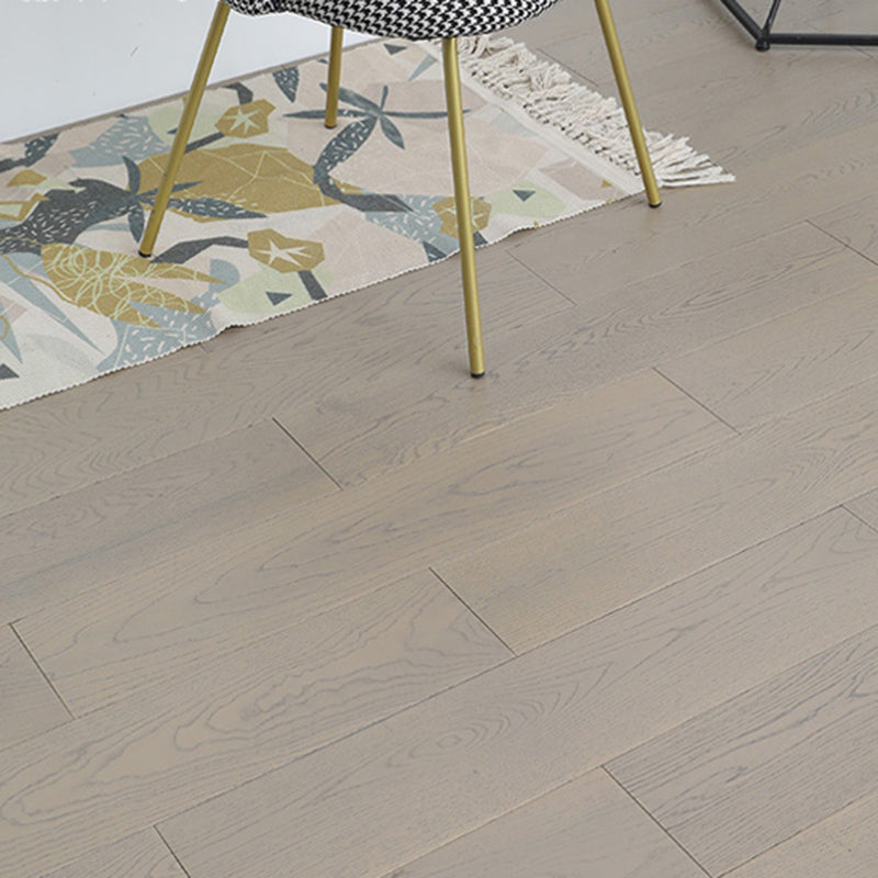 Traditional Side Trim Piece Solid Wood Click-Locking Wire Brushed Hardwood Deck Tiles Ash Wood Grain Clearhalo 'Flooring 'Hardwood Flooring' 'hardwood_flooring' 'Home Improvement' 'home_improvement' 'home_improvement_hardwood_flooring' Walls and Ceiling' 7314071