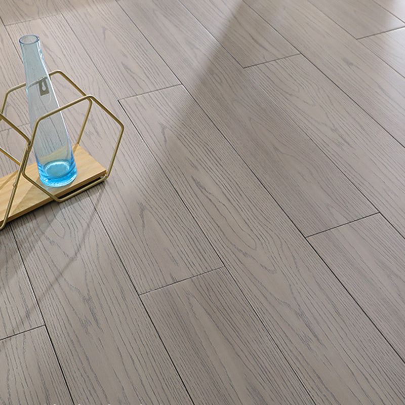 Traditional Side Trim Piece Solid Wood Click-Locking Wire Brushed Hardwood Deck Tiles Warm Gray Clearhalo 'Flooring 'Hardwood Flooring' 'hardwood_flooring' 'Home Improvement' 'home_improvement' 'home_improvement_hardwood_flooring' Walls and Ceiling' 7314076