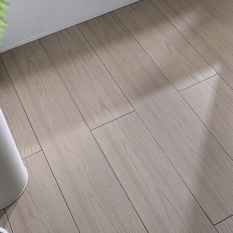 Traditional Side Trim Piece Solid Wood Click-Locking Wire Brushed Hardwood Deck Tiles White Gray Clearhalo 'Flooring 'Hardwood Flooring' 'hardwood_flooring' 'Home Improvement' 'home_improvement' 'home_improvement_hardwood_flooring' Walls and Ceiling' 7314077