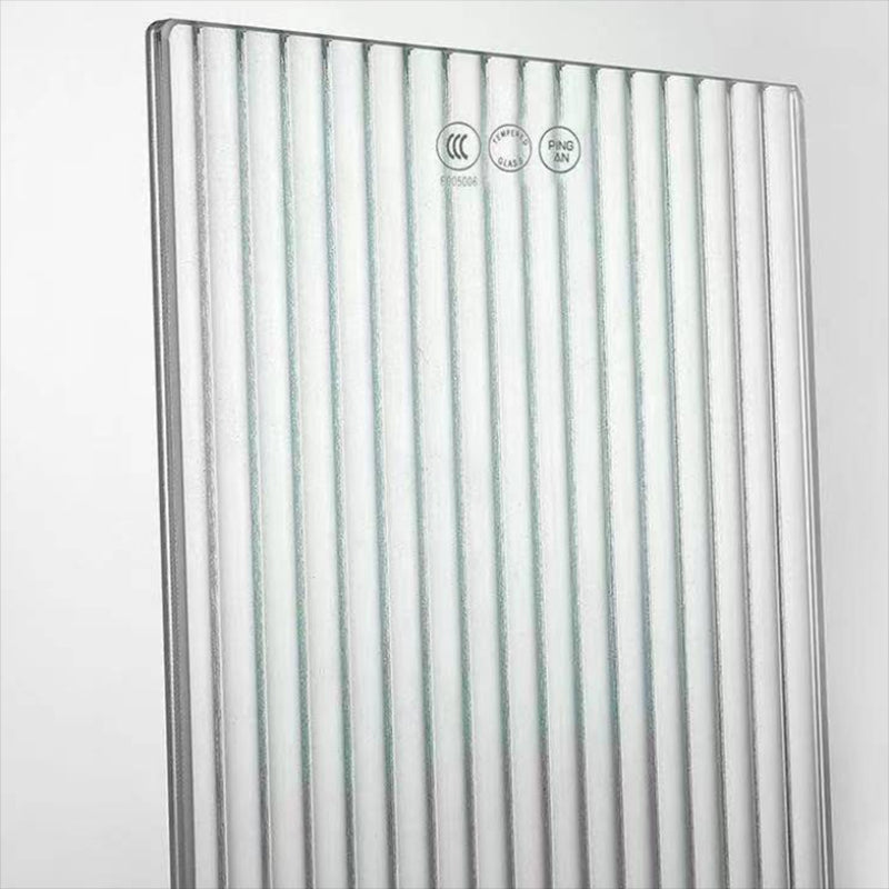 White Shower Door Frame Single Fixed Frosted Tempered Shower Bath Door Clearhalo 'Bathroom Remodel & Bathroom Fixtures' 'Home Improvement' 'home_improvement' 'home_improvement_shower_tub_doors' 'Shower and Tub Doors' 'shower_tub_doors' 'Showers & Bathtubs' 7314190