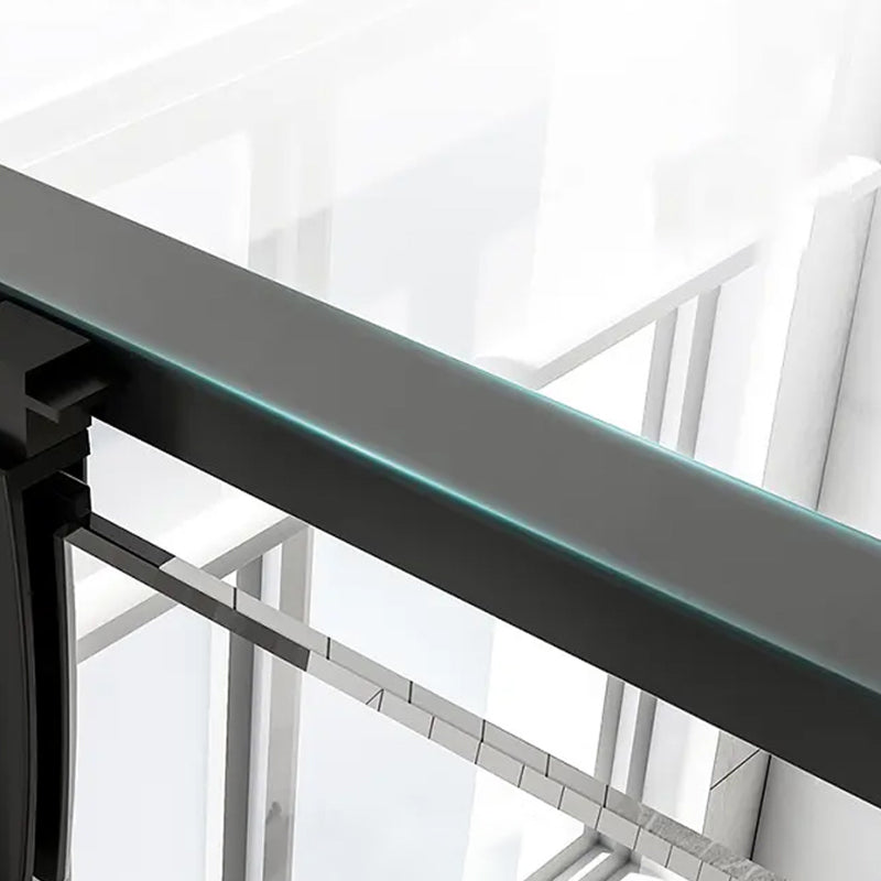 Transparent Scratch Resistant Shower Bath Door Gray Shower Bath Door Clearhalo 'Bathroom Remodel & Bathroom Fixtures' 'Home Improvement' 'home_improvement' 'home_improvement_shower_tub_doors' 'Shower and Tub Doors' 'shower_tub_doors' 'Showers & Bathtubs' 7314230