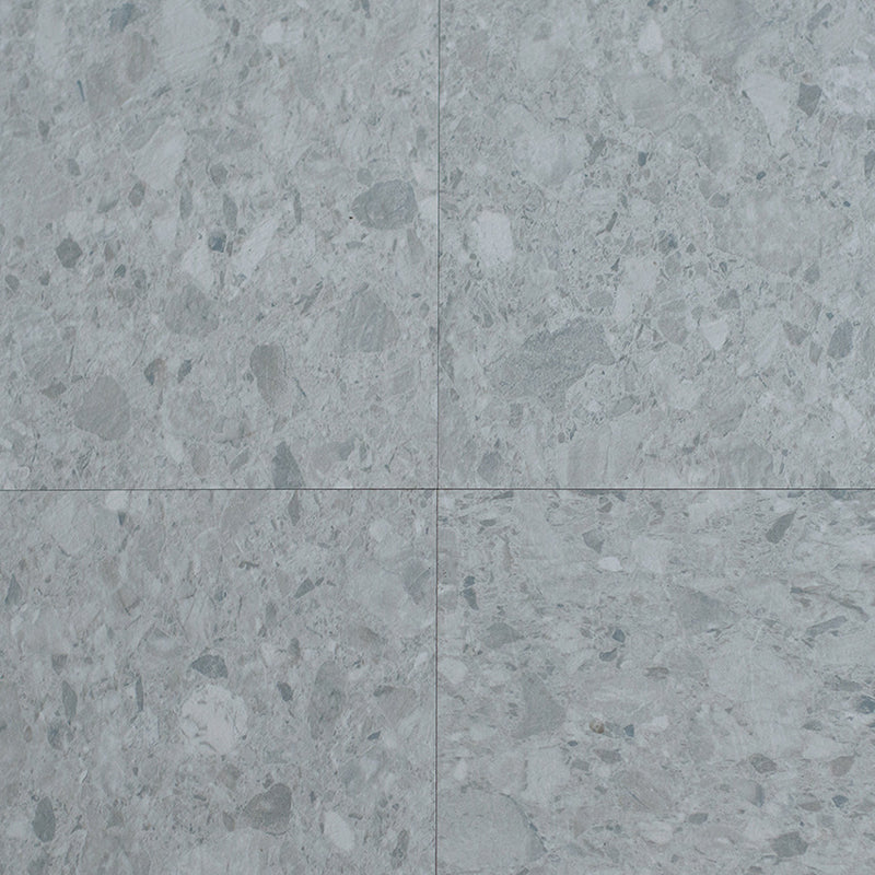 Peel and Stick Vinyl Flooring Low Gloss Vinyl Flooring with Stone Look Gray-Green 18"L x 18"W Clearhalo 'Flooring 'Home Improvement' 'home_improvement' 'home_improvement_vinyl_flooring' 'Vinyl Flooring' 'vinyl_flooring' Walls and Ceiling' 7315735