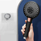 Contemporary Medium Flow Hand Shower Adjustable Spray Pattern Wall-Mount Hand Shower Black Shower Head with Hose Clearhalo 'Bathroom Remodel & Bathroom Fixtures' 'Home Improvement' 'home_improvement' 'home_improvement_shower_heads' 'Shower Heads' 'shower_heads' 'Showers & Bathtubs Plumbing' 'Showers & Bathtubs' 7315925