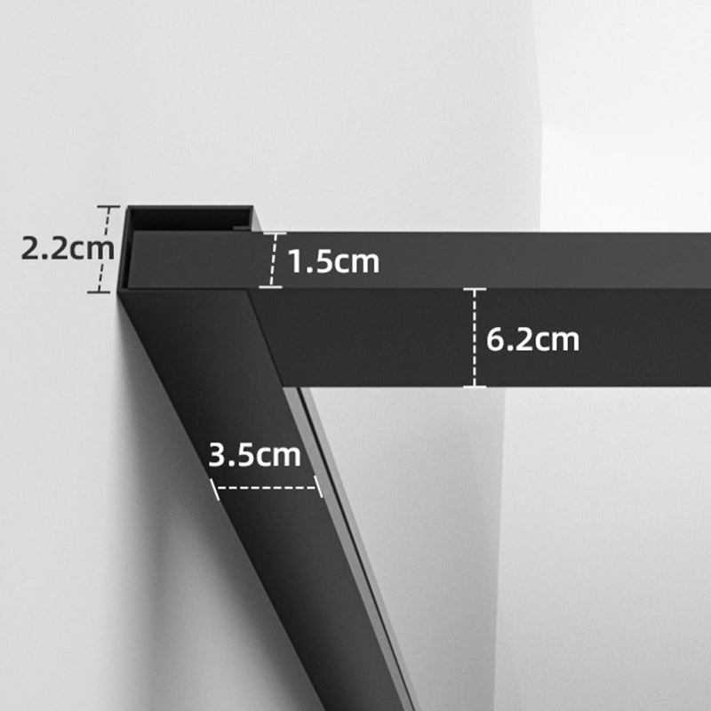 Double Sliding Stainless Steel Shower Enclosure Framed Clear Shower Stall Clearhalo 'Bathroom Remodel & Bathroom Fixtures' 'Home Improvement' 'home_improvement' 'home_improvement_shower_stalls_enclosures' 'Shower Stalls & Enclosures' 'shower_stalls_enclosures' 'Showers & Bathtubs' 7316434