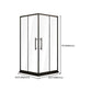 Double Sliding Stainless Steel Shower Enclosure Framed Clear Shower Stall Clearhalo 'Bathroom Remodel & Bathroom Fixtures' 'Home Improvement' 'home_improvement' 'home_improvement_shower_stalls_enclosures' 'Shower Stalls & Enclosures' 'shower_stalls_enclosures' 'Showers & Bathtubs' 7316445