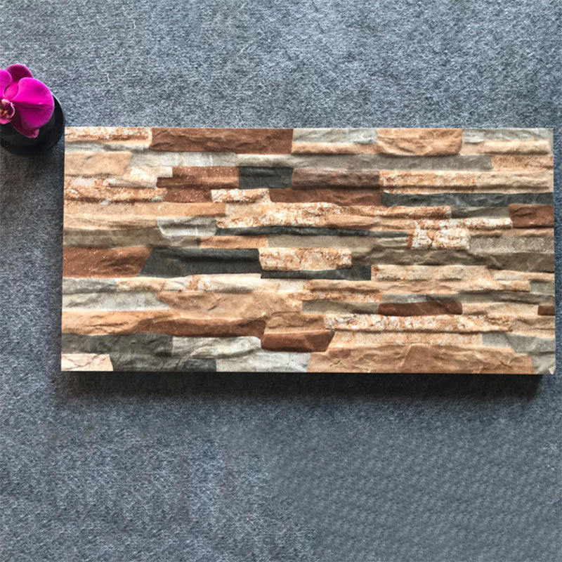 Modern Style Wall Tile Stacked Stone Texture Straight Edge Rectangle Waterproof Wall Tile Clearhalo 'Floor Tiles & Wall Tiles' 'floor_tiles_wall_tiles' 'Flooring 'Home Improvement' 'home_improvement' 'home_improvement_floor_tiles_wall_tiles' Walls and Ceiling' 7316972