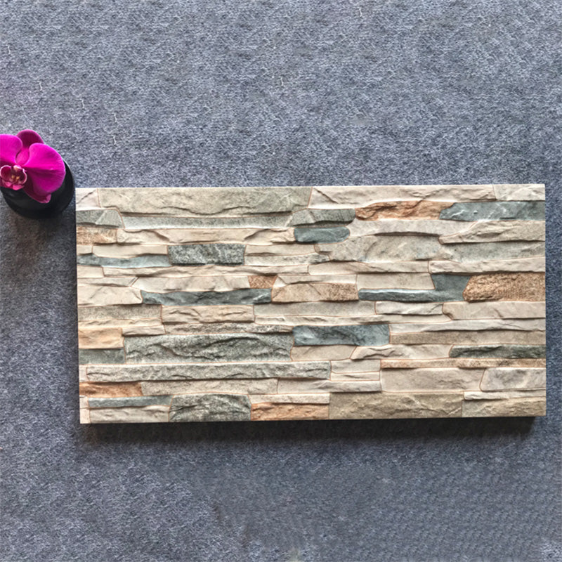 Modern Style Wall Tile Stacked Stone Texture Straight Edge Rectangle Waterproof Wall Tile Clearhalo 'Floor Tiles & Wall Tiles' 'floor_tiles_wall_tiles' 'Flooring 'Home Improvement' 'home_improvement' 'home_improvement_floor_tiles_wall_tiles' Walls and Ceiling' 7316973