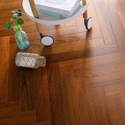 Indoor Wooden Laminate Floor Waterproof Scratch Resistant Laminate Floor 18"L x 3"W x 1"H Dark Brown Clearhalo 'Flooring 'Home Improvement' 'home_improvement' 'home_improvement_laminate_flooring' 'Laminate Flooring' 'laminate_flooring' Walls and Ceiling' 7317054