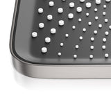 Grey Shower System Swivel Adjustable Spray Pattern Wall-Mounted Shower System Clearhalo 'Bathroom Remodel & Bathroom Fixtures' 'Home Improvement' 'home_improvement' 'home_improvement_shower_faucets' 'Shower Faucets & Systems' 'shower_faucets' 'Showers & Bathtubs Plumbing' 'Showers & Bathtubs' 7317163