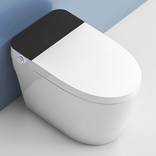 Floor Standing Bidet in White Finish with Heated Seat and Foot Sensor Clearhalo 'Bathroom Remodel & Bathroom Fixtures' 'Bidets' 'Home Improvement' 'home_improvement' 'home_improvement_bidets' 'Toilets & Bidets' 7318228