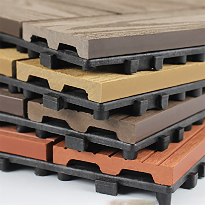 12" X 24" Deck/Patio Flooring Tiles 4-Slat Floor Board Tiles Clearhalo 'Home Improvement' 'home_improvement' 'home_improvement_outdoor_deck_tiles_planks' 'Outdoor Deck Tiles & Planks' 'Outdoor Flooring & Tile' 'Outdoor Remodel' 'outdoor_deck_tiles_planks' 7318519