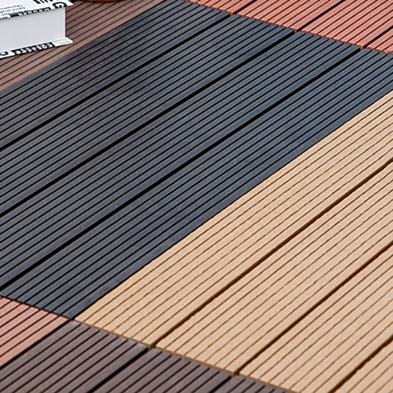 12" X 24" Deck/Patio Flooring Tiles 4-Slat Floor Board Tiles Clearhalo 'Home Improvement' 'home_improvement' 'home_improvement_outdoor_deck_tiles_planks' 'Outdoor Deck Tiles & Planks' 'Outdoor Flooring & Tile' 'Outdoor Remodel' 'outdoor_deck_tiles_planks' 7318523