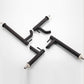 Circular Bathroom Faucet Modern Style Black Sink Faucet with Stainless Steel Clearhalo 'bathroom_sink_faucets' 'Conjuntos de Torneiras de Lavatório e Banheiro' 'home_improvement' 'home_improvement_bathroom_sink_faucets' 'Mobiliário Doméstico' 'Página inicial' 'Renovação e equipamento de casa de banho' 'Torneira para lavatório de banheiro' 7318587