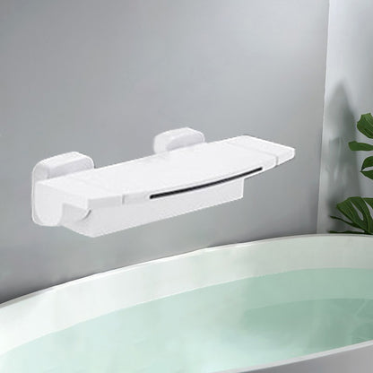 Contemporary Bathroom Faucet Wall Mounted Copper One Handle Fixed Clawfoot Tub Faucets White Hand Shower Not Included Risers Not Included Clearhalo 'Bathroom Remodel & Bathroom Fixtures' 'Bathtub Faucets' 'bathtub_faucets' 'Home Improvement' 'home_improvement' 'home_improvement_bathtub_faucets' 7318706