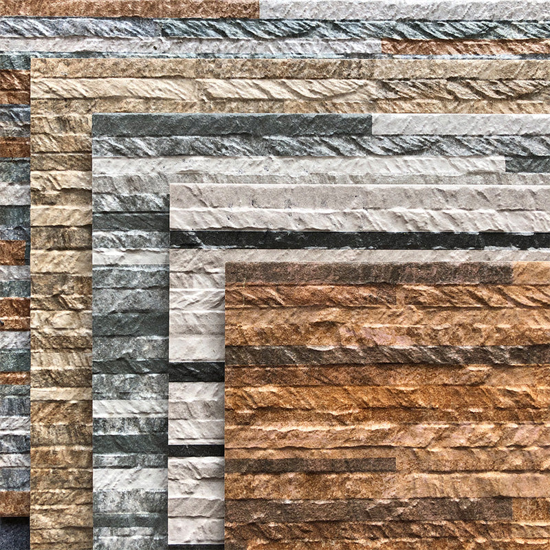 Modern Style Wall Tile Stacked Stone Texture Straight Edge Waterproof Wall Tile Clearhalo 'Floor Tiles & Wall Tiles' 'floor_tiles_wall_tiles' 'Flooring 'Home Improvement' 'home_improvement' 'home_improvement_floor_tiles_wall_tiles' Walls and Ceiling' 7318793