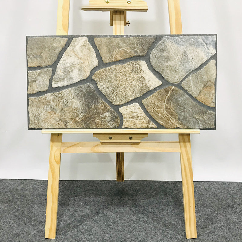 Modern Style Wall Tile Stacked Stone Straight Edge Waterproof Wall Tile Brown Yellow Clearhalo 'Floor Tiles & Wall Tiles' 'floor_tiles_wall_tiles' 'Flooring 'Home Improvement' 'home_improvement' 'home_improvement_floor_tiles_wall_tiles' Walls and Ceiling' 7318819