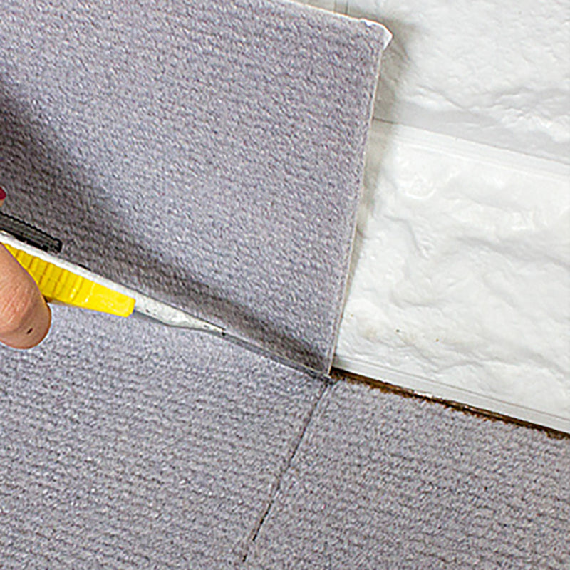 Modern Indoor Carpet Tiles Solid Color Stain Resistant Carpet Tiles Clearhalo 'Carpet Tiles & Carpet Squares' 'carpet_tiles_carpet_squares' 'Flooring 'Home Improvement' 'home_improvement' 'home_improvement_carpet_tiles_carpet_squares' Walls and Ceiling' 7318832